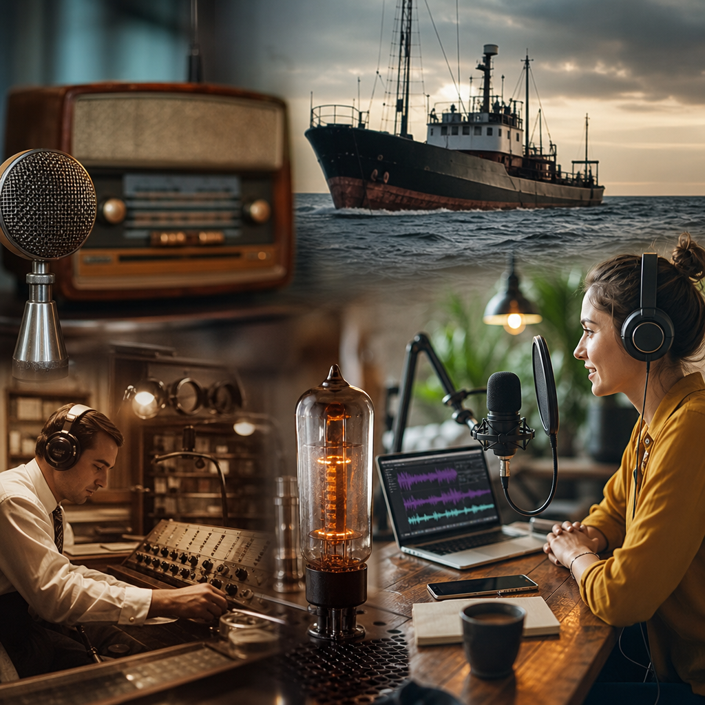 Van Piratenschip tot Podcasts: De Fascinerende Geschiedenis van de Nederlandse Radio